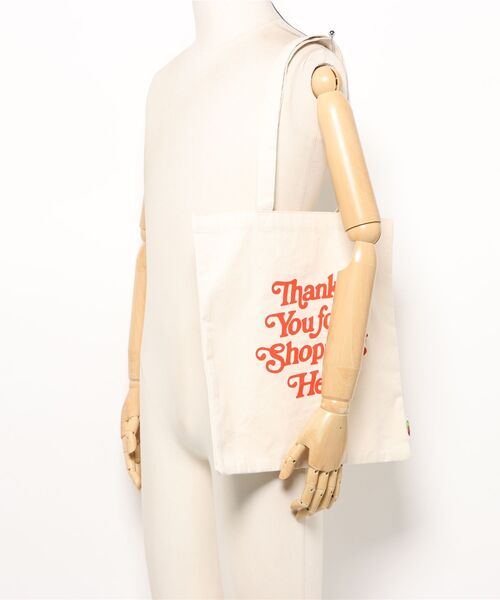 FRUIT OF THE LOOM(フルーツオブザルーム)の「/FRUIT OF THE LOOM/GRAPHIC COTTON TOTE BAG(トートバッグ・レディース・ブルー/グリーン/ホワイト・FREE)」の9枚目の写真