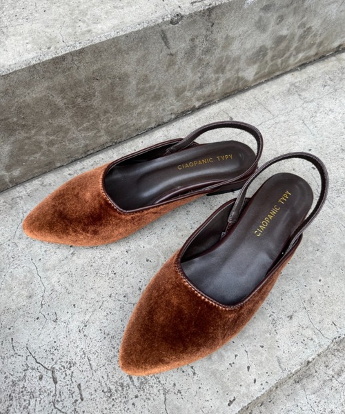 CIAOPANIC TYPY(チャオパニックティピー)の「【S~XL展開】アソート素材フラットミュール(パンプス・レディース・シルバー/カーキ/ブラック/ブラウン・SMALL/MEDIUM/LARGE/X-LARGE)」の3枚目の写真