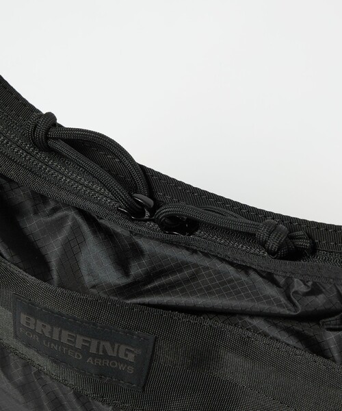 ✨新品未使用✨【BRIEFING】 メンズ バッグ サコッシュ 黒 ナイロン BRIEFING ブリーフィング サコッシュ ショルダーバッグ バッグ