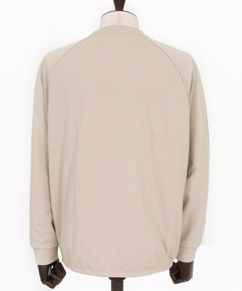 CALL&RESPONSE（コールアンドレスポンス）の「mlt5305-切り替え中綿入りPO-裏起毛 プルオーバー（Tシャツ/カットソー・メンズ・ベージュ/ブラック・2/4/5）」の14枚目の写真