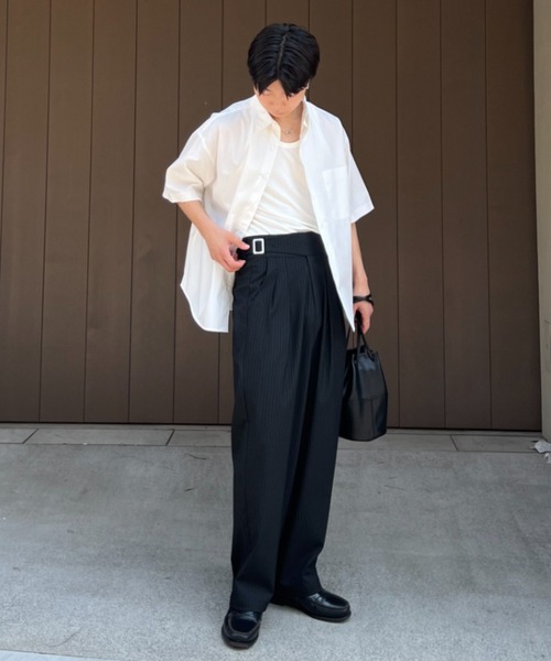 SINSS（シンス）の「Gurkha stripe slacks / グルカストライプ