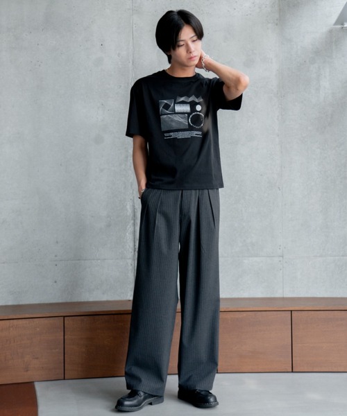 セール】Gurkha stripe slacks / グルカストライプスラックス