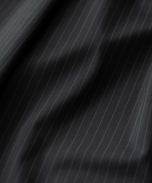 SINSS(シンス)の「Gurkha stripe slacks / グルカストライプスラックス(スラックス・メンズ・ブラック/チャコール・SMALL/MEDIUM/LARGE)」の19枚目の写真