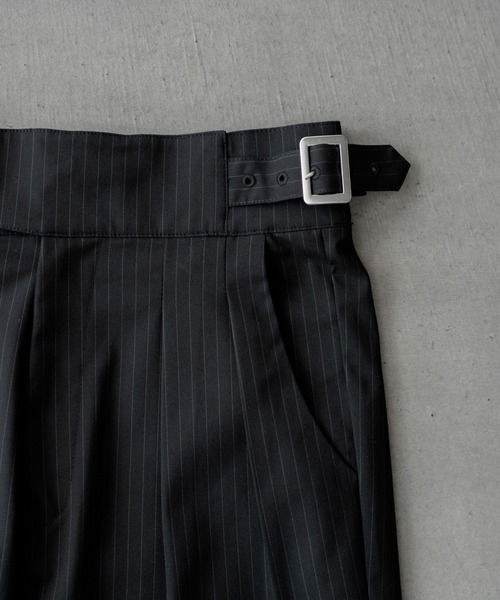 SINSS（シンス）の「Gurkha stripe slacks / グルカストライプ
