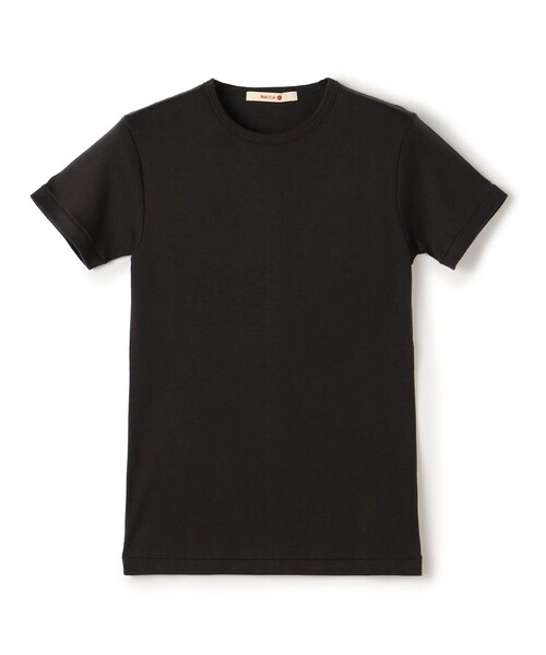 【BACCA】シーアイランドコットン ベーシックハーフカットソー シーアイランドコットン ベーシックハーフカットソー（Tシャツ