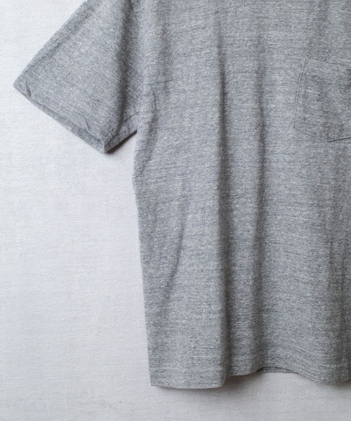 BARNS OUTFITTERS（バーンズアウトフィッターズ）の「【PH2】【BARNS OUTFITTERS】吊天竺 ショートスリーブ クルーネック Tシャツ（Tシャツ/カットソー・メンズ・ホワイト/ゴールド/オレンジ/グレー/ロイヤルブルー/ブラック・0/2/1）」の19枚目の写真