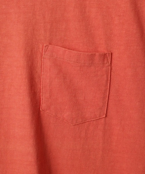 BARNS OUTFITTERS（バーンズアウトフィッターズ）の「【PH2】【BARNS OUTFITTERS】吊天竺 ショートスリーブ クルーネック Tシャツ（Tシャツ/カットソー・メンズ・ホワイト/ゴールド/オレンジ/グレー/ロイヤルブルー/ブラック・0/2/1）」の11枚目の写真