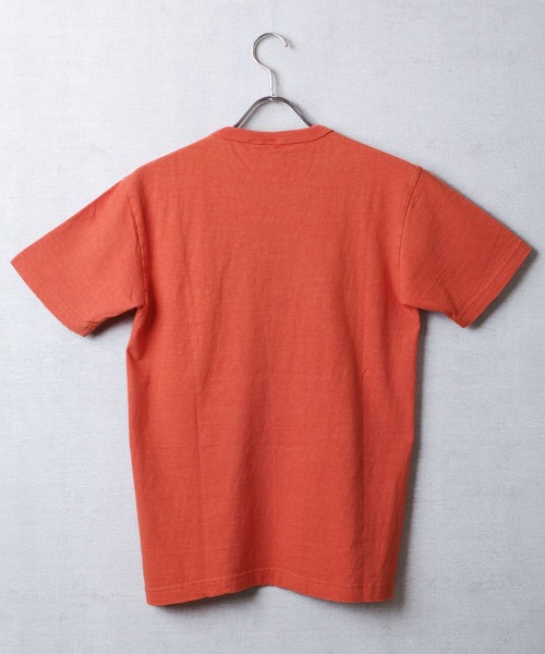 BARNS OUTFITTERS（バーンズアウトフィッターズ）の「【PH2】【BARNS OUTFITTERS】吊天竺 ショートスリーブ クルーネック Tシャツ（Tシャツ/カットソー・メンズ・ホワイト/ゴールド/オレンジ/グレー/ロイヤルブルー/ブラック・0/2/1）」の13枚目の写真