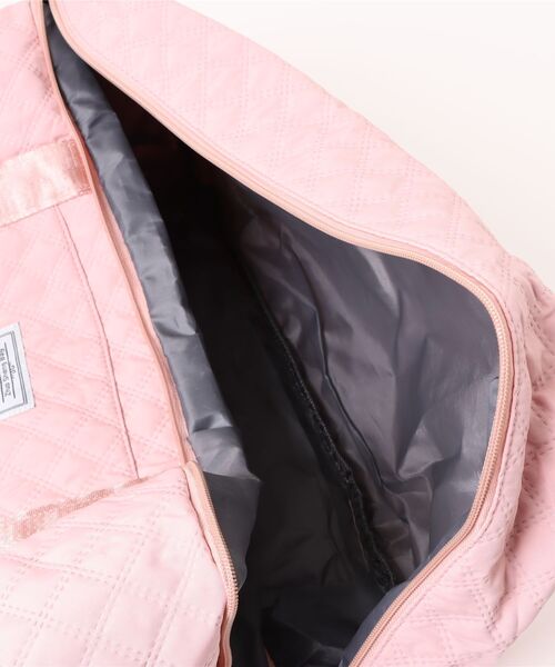 VIBGYOR（ヴィブジョー）の「LESRIRE/キルティングトラベルバッグ L9215（ボストンバッグ・レディース・ブラック/ピンクベージュ/グリーン/ピンク/ホワイト・FREE）」の14枚目の写真