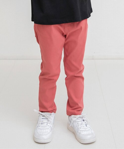 BREEZE(ブリーズ)の「【ストレッチ】らくらくスキニーパンツ_ジュニア対応(その他パンツ・キッズ・ブラック/ベージュ/パープル/ネイビー/レッド/オフホワイト/カーキ/ピンク/ライム/ブルー・90/100/110/120/130/140/150/160)」の9枚目の写真