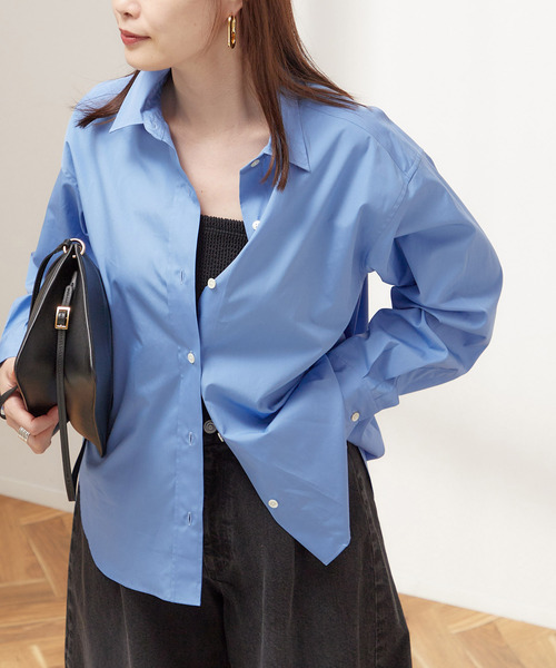 追加》THOMAS MASONレギュラーカラーシャツ（シャツ/ブラウス