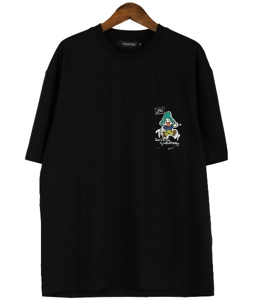 セール】胸ワッペンバックプリントTシャツ（Tシャツ/カットソー