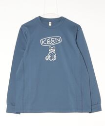 KEEN（キーン）の「Us4 HARVEST LOGO LS TEE / アスフォー ハーベスト ロゴ ロングスリーブ ティー（Tシャツ/カットソー）」