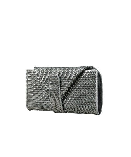 HIROKO HAYASHI（ヒロコハヤシ）の「◆CATENA（カテーナ）長財布ミニ（財布・レディース・シルバー系その他・00）」の3枚目の写真
