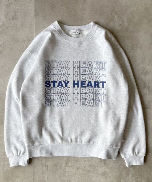 FFEIN（フェイン）の「【FFEIN（フェイン）】ヘビーウエイトぼかしメッセージロゴスウェット / 裏起毛 スウェット クルーネック プリント（スウェット・メンズ・ブラウン/アッシュグレー/ネイビー/その他1/ブラック・SMALL/MEDIUM/LARGE）」の17枚目の写真