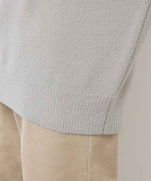 ROPE' PICNIC（ロペピクニック）の「【新色追加】スフレニットシリーズ Vネックニットプルオーバー/イージーケア・リンクコーデ（ニット/セーター・レディース・ライトグレー/ブラック/ダークブラウン/レッド/ブルー/キナリ/ピンク系その他2/クリーム/ベージュ/ラベンダー/ダークラベンダー・FREE）」の13枚目の写真