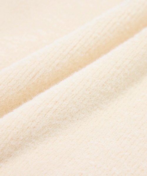 ROPE' PICNIC（ロペピクニック）の「【新色追加】スフレニットシリーズ Vネックニットプルオーバー/イージーケア・リンクコーデ（ニット/セーター・レディース・ライトグレー/ブラック/ダークブラウン/レッド/ブルー/キナリ/ピンク系その他2/クリーム/ベージュ/ラベンダー/ダークラベンダー・FREE）」の18枚目の写真