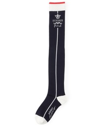 adabat（アダバット）の「【ADABAT NAVY】サンデーズラインニーハイ（ソックス/靴下）」