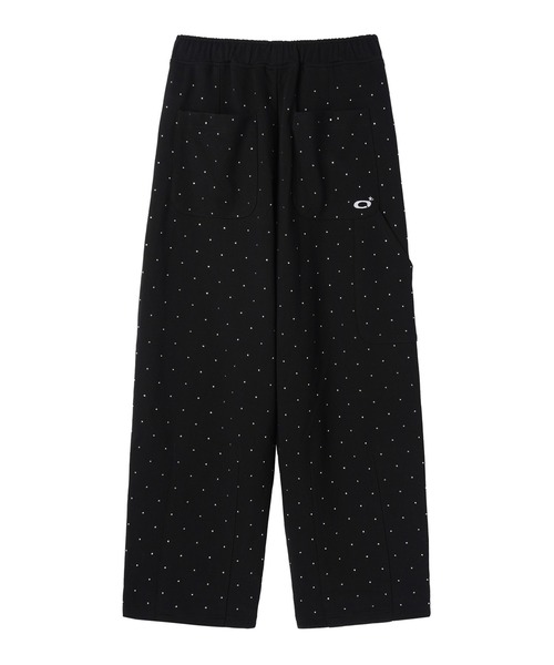 OY(オーワイ)の「『OY/オーワイ』CRYSTAL DOT SWEATPANTS/クリスタルドットスウェットパンツ(スウェットパンツ・レディース・ブラック・M/L)」の9枚目の写真