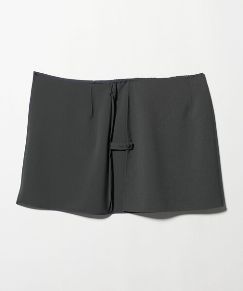 Steven Alan（スティーブンアラン）の「＜Steven Alan＞ダブルクロス ラップスカート（スカート・レディース・ダークグレー/ネイビー・S/M）」の17枚目の写真