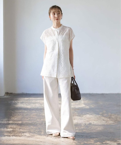 SERGE de bleu（サージ）の「《追加4》SERGE/サージ KHUFU（デニムパンツ・レディース・ホワイト・25/24/23/26）」の20枚目の写真