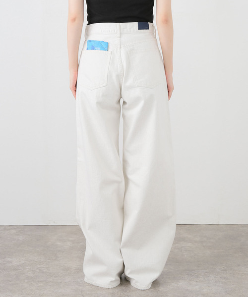 SERGE de bleu（サージ）の「《追加4》SERGE/サージ KHUFU（デニムパンツ・レディース・ホワイト・25/24/23/26）」の11枚目の写真