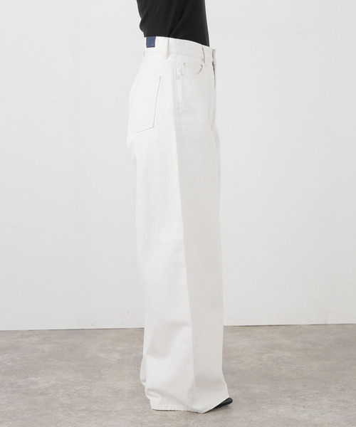 SERGE de bleu（サージ）の「《追加4》SERGE/サージ KHUFU（デニムパンツ・レディース・ホワイト・25/24/23/26）」の12枚目の写真