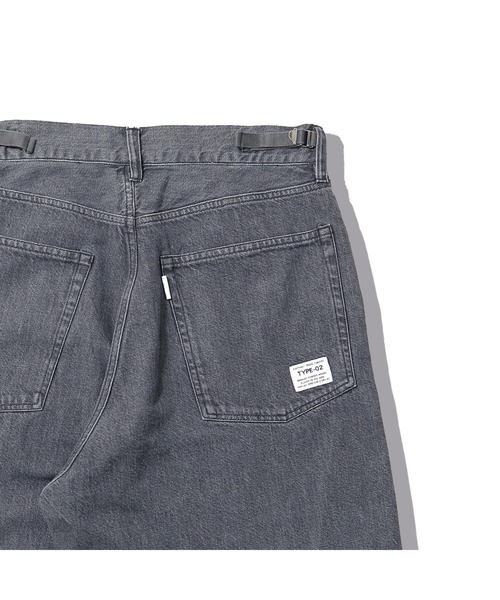 elephant TRIBAL fabrics(エレファントトライバルファブリックス)の「elephant TRIBAL fabrics ON THE WAY DENIM PANTS(デニムパンツ・メンズ・ブラック/ベージュ・SMALL/MEDIUM)」の5枚目の写真