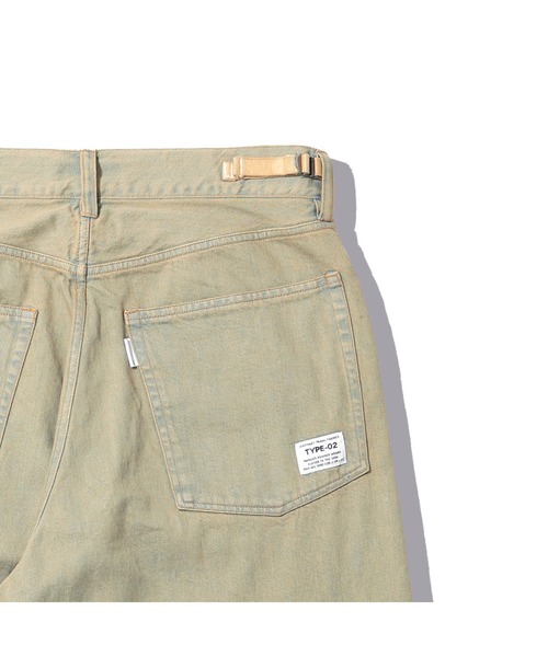 elephant TRIBAL fabrics(エレファントトライバルファブリックス)の「elephant TRIBAL fabrics ON THE WAY DENIM PANTS(デニムパンツ・メンズ・ブラック/ベージュ・SMALL/MEDIUM)」の11枚目の写真