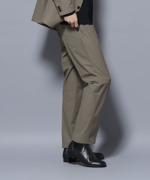 NANO universe(ナノユニバース)の「「N TROUSERS BASIC」SizeMoreTEXBRID(R)ストレッチパンツ(セットアップ可)(スラックス・メンズ・グリーン系その他4/ダークネイビー・M~L/L/XL)」の5枚目の写真