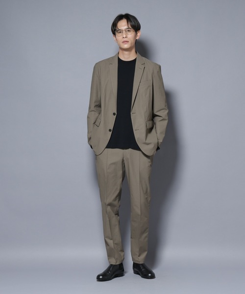NANO universe(ナノユニバース)の「「N TROUSERS BASIC」SizeMoreTEXBRID(R)ストレッチパンツ(セットアップ可)(スラックス・メンズ・グリーン系その他4/ダークネイビー・M~L/L/XL)」の7枚目の写真