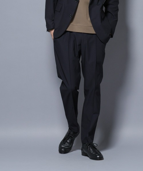 NANO universe(ナノユニバース)の「「N TROUSERS BASIC」SizeMoreTEXBRID(R)ストレッチパンツ(セットアップ可)(スラックス・メンズ・グリーン系その他4/ダークネイビー・M~L/L/XL)」の11枚目の写真