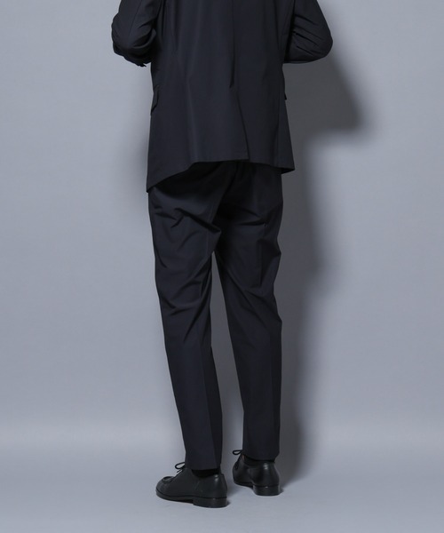 NANO universe(ナノユニバース)の「「N TROUSERS BASIC」SizeMoreTEXBRID(R)ストレッチパンツ(セットアップ可)(スラックス・メンズ・グリーン系その他4/ダークネイビー・M~L/L/XL)」の13枚目の写真