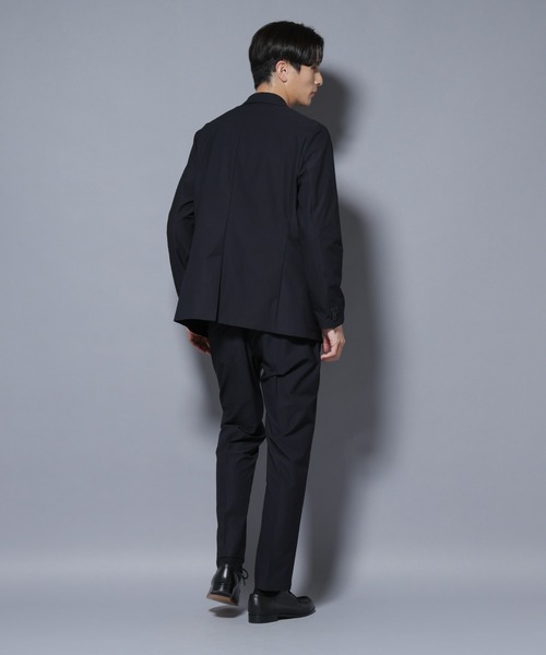 NANO universe(ナノユニバース)の「「N TROUSERS BASIC」SizeMoreTEXBRID(R)ストレッチパンツ(セットアップ可)(スラックス・メンズ・グリーン系その他4/ダークネイビー・M~L/L/XL)」の16枚目の写真