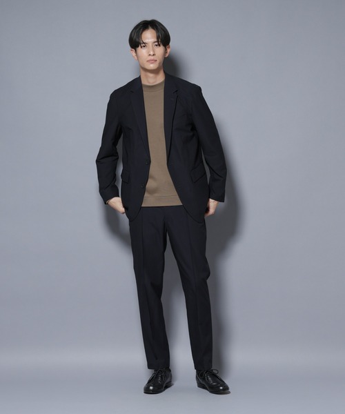 セール】「N TROUSERS BASIC」SizeMoreTEXBRID(R)ストレッチパンツ