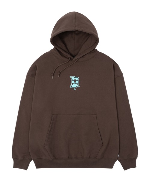 HUF(ハフ)の「MEGABLAST EMB HOODIE(パーカー・メンズ・ネイビー/アッシュグレー/ブラウン系その他/ブラック・XXL/XL/L/M/S)」の3枚目の写真