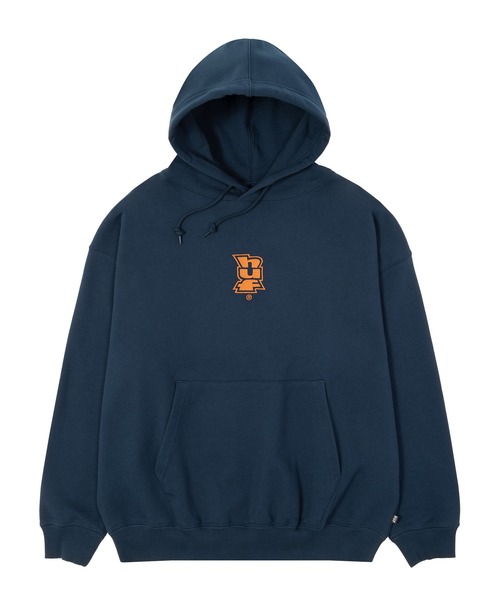 HUF(ハフ)の「MEGABLAST EMB HOODIE(パーカー・メンズ・ネイビー/アッシュグレー/ブラウン系その他/ブラック・XXL/XL/L/M/S)」の4枚目の写真
