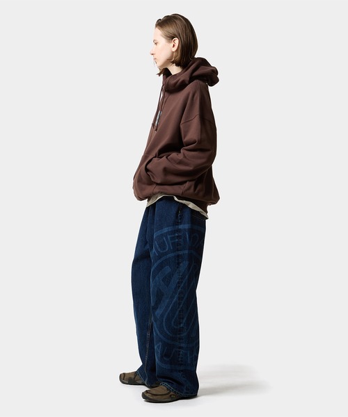 HUF(ハフ)の「MEGABLAST EMB HOODIE(パーカー・メンズ・ネイビー/アッシュグレー/ブラウン系その他/ブラック・XXL/XL/L/M/S)」の16枚目の写真