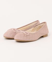 and it_（アンドイット）の「キルティング内ボアバレーシューズ（バレエシューズ）」