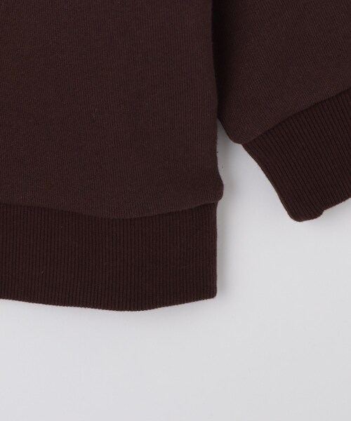 THE SHOP TK （ザ ショップ ティーケー ）の「【110-160】バイカラーラガー裏毛プルオーバー（Tシャツ/カットソー・キッズ・アイボリー系4/ブラック系4/ダークブラウン系4・12/11/16/15 /14/13）」の18枚目の写真