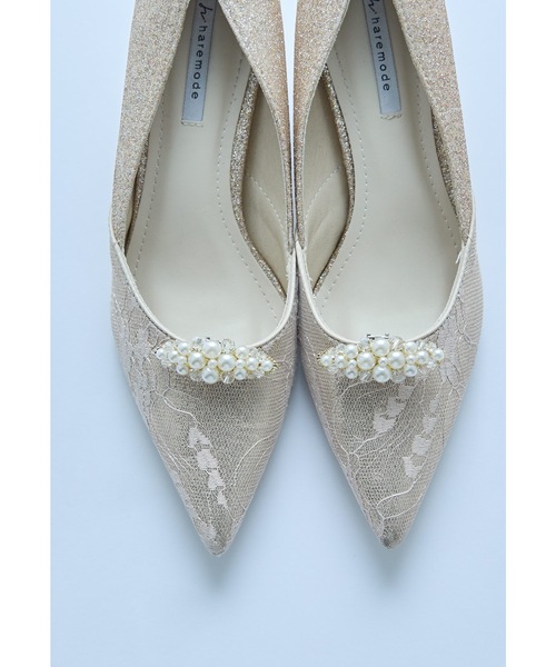niana(ニアナ)の「パールビーズシューズクリップ シュークリップ 2個セット 両足用 結婚式 二次会 成人式 同窓会 お呼ばれ オケージョン フォーマル セレモニー(シューズアクセサリー・レディース・ゴールド/シルバー・FREE)」の6枚目の写真