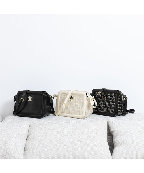 セール】パディングフレームスムース ショルダー（ショルダーバッグ