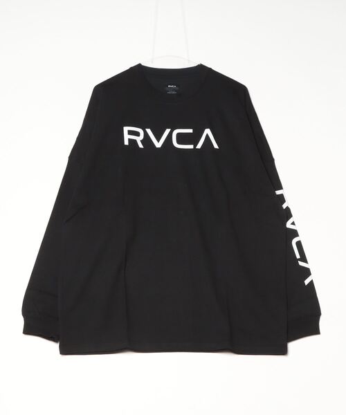 RVCA(ルーカ)の「ルーカ RVCA RVCA LT サーフ 長袖Tシャツ(Tシャツ/カットソー・メンズ・オフホワイト/ブラック・M/L/S)」の1枚目の写真