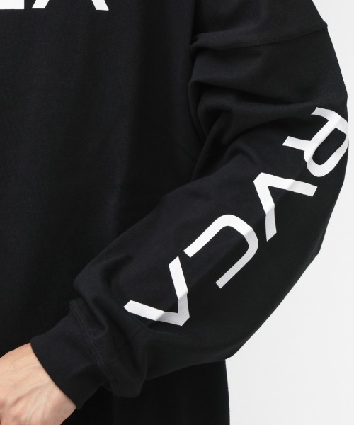 RVCA(ルーカ)の「ルーカ RVCA RVCA LT サーフ 長袖Tシャツ(Tシャツ/カットソー・メンズ・オフホワイト/ブラック・M/L/S)」の5枚目の写真