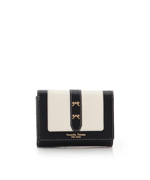 ダブルリボン 折財布（財布）｜Samantha Thavasa Petit Choice