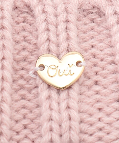 ANY(エニィ)の「ケーブルニット帽(ニットキャップ/ビーニー・キッズ・ライラック系/ピンク系・56/54)」の11枚目の写真