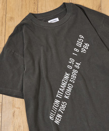 Insonnia Projects インソニアプロジェクツ / NEW ORDER BROTHER HOOD TEE ニューオーダー ブラザーフッドグラフィックプリントTシャツ バンドTシャツ / IP-NWO-022