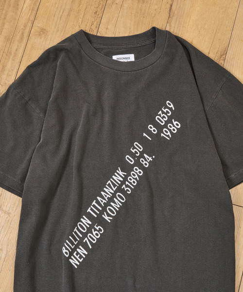Insonnia PROJECTS（インソニアプロジェクト）の「Insonnia Projects インソニアプロジェクツ / NEW ORDER BROTHER HOOD TEE ニューオーダー ブラザーフッドグラフィックプリントTシャツ バンドTシャツ / IP-NWO-022（Tシャツ/カットソー・メンズ・ホワイト/ブラック・3/2/1/0）」の16枚目の写真