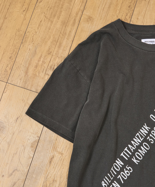 Insonnia PROJECTS（インソニアプロジェクト）の「Insonnia Projects インソニアプロジェクツ / NEW ORDER BROTHER HOOD TEE ニューオーダー ブラザーフッドグラフィックプリントTシャツ バンドTシャツ / IP-NWO-022（Tシャツ/カットソー・メンズ・ホワイト/ブラック・3/2/1/0）」の17枚目の写真