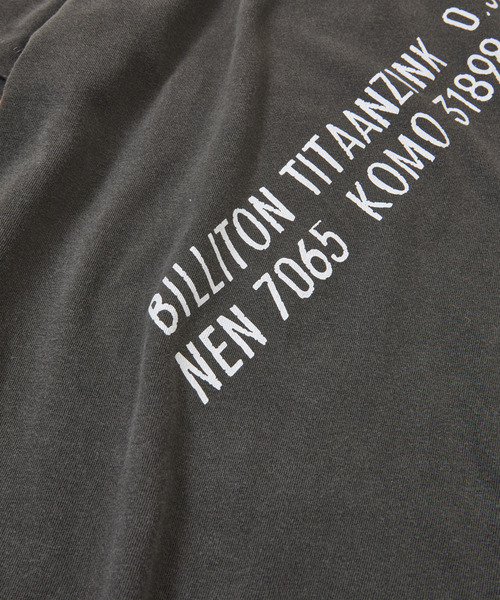 Insonnia PROJECTS（インソニアプロジェクト）の「Insonnia Projects インソニアプロジェクツ / NEW ORDER BROTHER HOOD TEE ニューオーダー ブラザーフッドグラフィックプリントTシャツ バンドTシャツ / IP-NWO-022（Tシャツ/カットソー・メンズ・ホワイト/ブラック・3/2/1/0）」の21枚目の写真